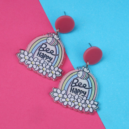 Bee Happy Earrings