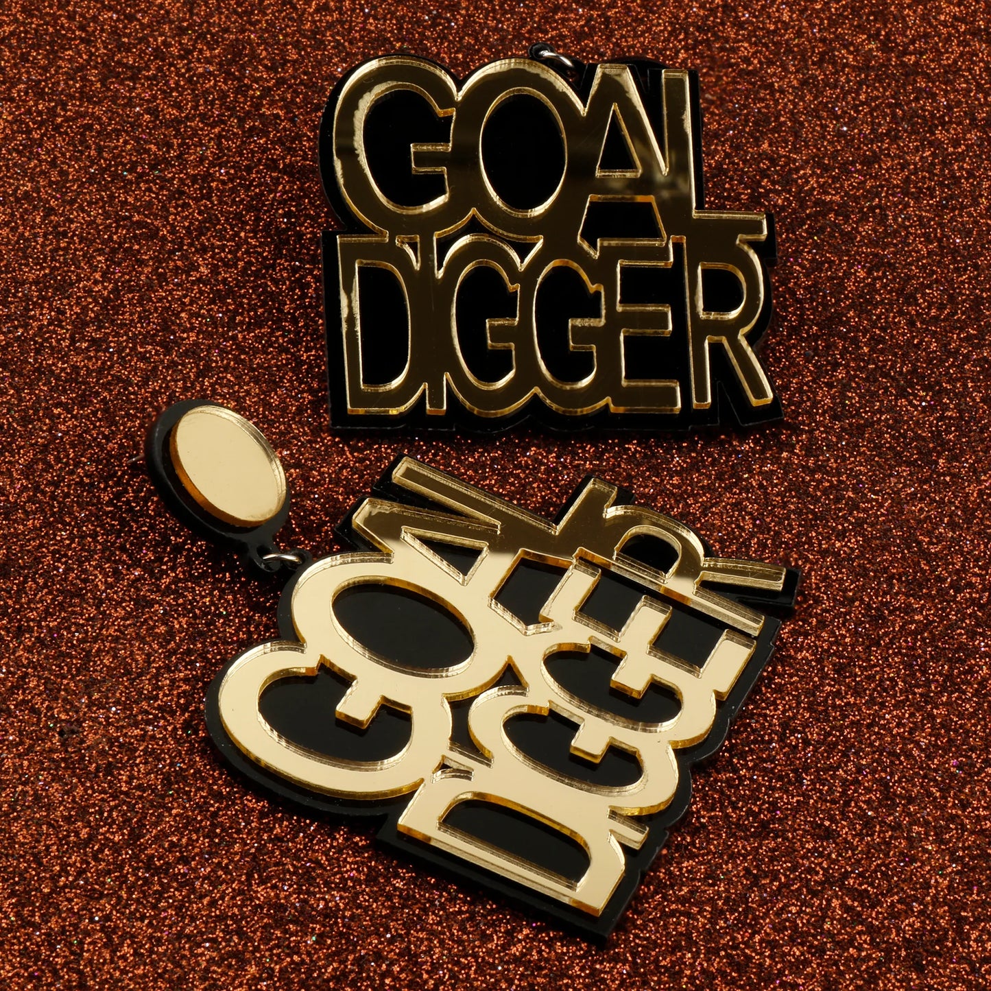 Goal Digger Earring